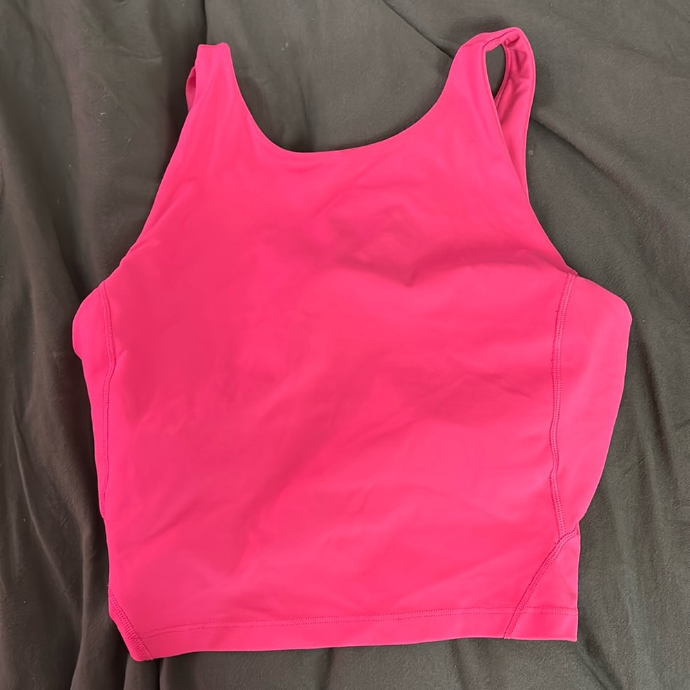 Lululemon Athletica Pink Tank Top
